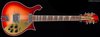 Rickenbacker 660/12 , Fireglo: Full Instrument - Front