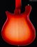 Oct 2015 Rickenbacker 660/12 , Fireglo: Body - Rear