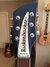 Rickenbacker 620/6 , Midnightblue: Headstock