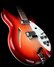 Rickenbacker 360/12 , Fireglo: Body - Front