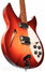Rickenbacker 330/6 , Fireglo: Close up - Free