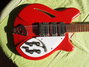 Rickenbacker 370/12 , Alarm Red: Body - Front