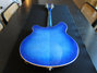 Rickenbacker 370/12 , Blueburst: Neck - Rear