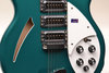 Rickenbacker 370/12 , Turquoise: Close up - Free