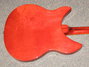 Jun 1979 Rickenbacker 330/12 , Burgundy: Body - Rear