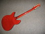 Rickenbacker 330/12 , Burgundy: Full Instrument - Rear