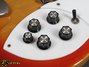 Rickenbacker 330/6 , Fireglo: Close up - Free2