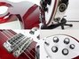Rickenbacker 620/6 , Burgundy: Close up - Free