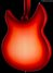 Nov 2015 Rickenbacker 330/6 , Fireglo: Body - Rear