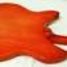 Aug 1979 Rickenbacker 330/12 , Fireglo: Body - Rear