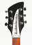 Rickenbacker 360/6 , Jetglo: Headstock