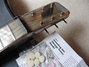 Rickenbacker NS 100/6 LapSteel, Silver: Headstock