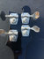 Rickenbacker 4001/4 Mod, Jetglo: Headstock - Rear