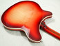 Jan 2011 Rickenbacker 360/6 , Fireglo: Body - Rear