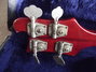 Rickenbacker 4001/4 Mod, Burgundy: Headstock - Rear