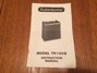 Rickenbacker TR120B/amp , Black crinkle: Close up - Free