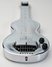 Rickenbacker NS 100/6 LapSteel, Silver: Neck - Front