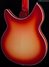 Dec 2015 Rickenbacker 1993/12 Plus, Fireglo: Body - Rear