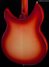 Dec 2015 Rickenbacker 330/12 , Fireglo: Body - Rear
