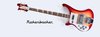 Rickenbacker 4003/4 , Fireglo: Full Instrument - Front