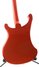 Nov 2015 Rickenbacker 4003/4 S, Ruby: Body - Rear