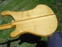 Sep 1976 Rickenbacker 4001/4 FL, Mapleglo: Body - Rear