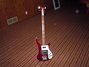 Rickenbacker 4001/4 , Burgundy: Full Instrument - Front