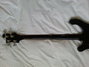 Rickenbacker 4000/4 Mod, Jetglo: Neck - Rear