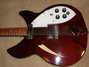 Rickenbacker 330/12 Mod, Burgundy: Body - Front