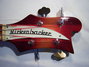 Rickenbacker 4001/4 V63, Fireglo: Headstock