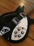 Rickenbacker 360/6 Mod, Jetglo: Close up - Free2