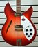 Rickenbacker 360/12 C63, Fireglo: Body - Front