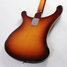 Jul 1982 Rickenbacker 480/6 , Fireglo: Body - Rear