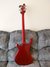 Rickenbacker 4003/4 , Ruby: Full Instrument - Rear