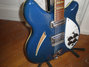 Rickenbacker 360/12 VP, Azureglo: Full Instrument - Rear