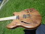 Rickenbacker 380/6 Laguna piezo, Natural Walnut: Body - Front
