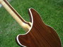 Rickenbacker 380/6 Laguna piezo, Natural Walnut: Neck - Rear