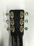 Rickenbacker B/6 LapSteel, Black: Headstock - Rear