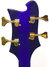 Rickenbacker 4004/4 Cii, Trans Blue: Headstock - Rear