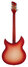 Rickenbacker 330/6 , Fireglo: Full Instrument - Rear
