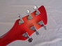 Rickenbacker 620/6 , Fireglo: Headstock - Rear
