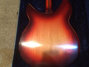 Dec 1966 Rickenbacker 330/6 Mod, Fireglo: Body - Rear