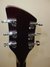 Rickenbacker 360/6 Mod, DCMetallic: Headstock - Rear