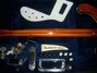 Rickenbacker 4001/4 Mod, Autumnglo: Neck - Rear