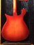 Sep 1971 Rickenbacker ES17/6 Electro, Fireglo: Body - Rear