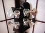 Rickenbacker 4003/4 Mod, Jetglo: Headstock - Rear