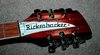 May 2003 Rickenbacker 370/12 , Fireglo: Headstock