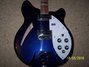 Rickenbacker 360/6 , Midnightblue: Body - Front