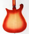 May 1982 Rickenbacker 620/12 , Fireglo: Body - Rear