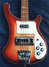 Rickenbacker 4003/4 , Fireglo: Neck - Front